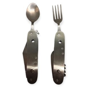 Talher Articulado Inox 106 - Faca, Garfo, Colher, Abridor